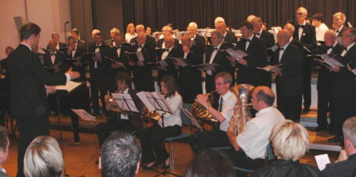 Musikverein Daun beim Jubil�um des M�nnergesangvereins
