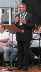 Laurentiuskirmes 2011, Begr��ung durch Stadtb�rgermeister Wolfgang Jenssen